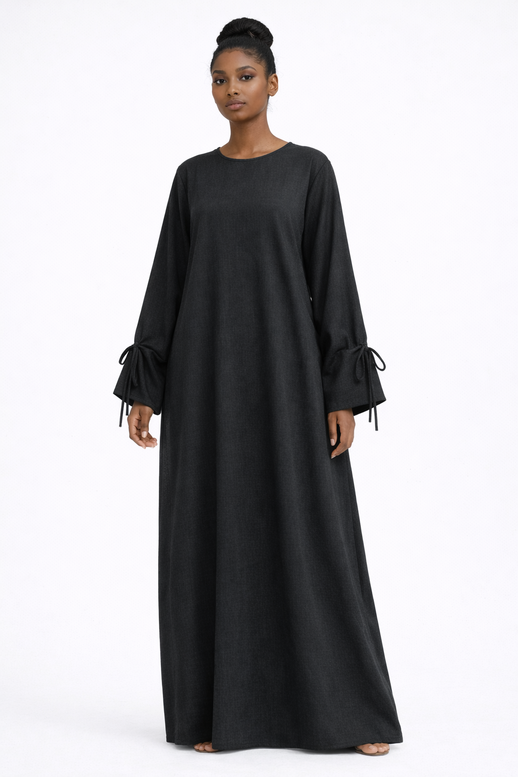Muse Abaya - Charcoal