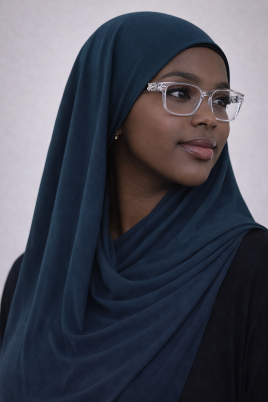 Bamboo Jersey Hijab – Ocean