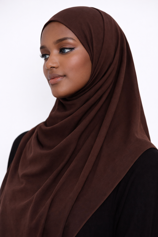 Essential Chiffon Hijab – Espresso