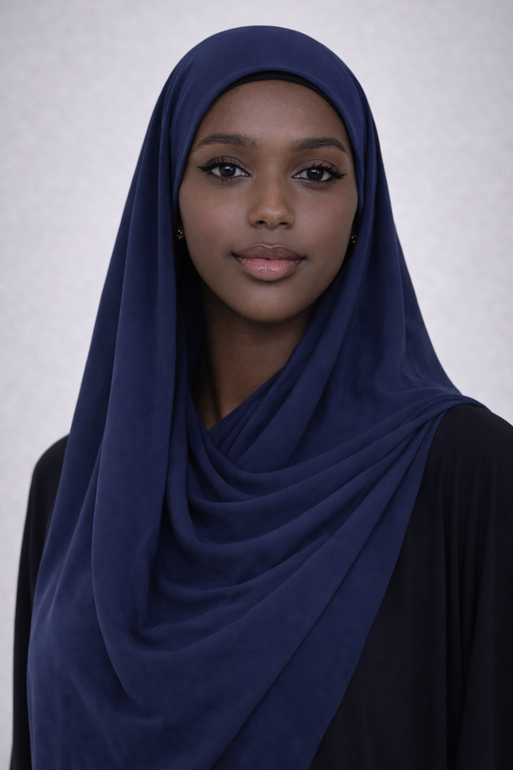 Essential Chiffon Hijab – Navy