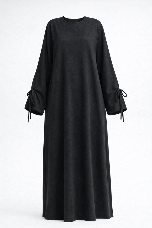 Muse Abaya - Charcoal