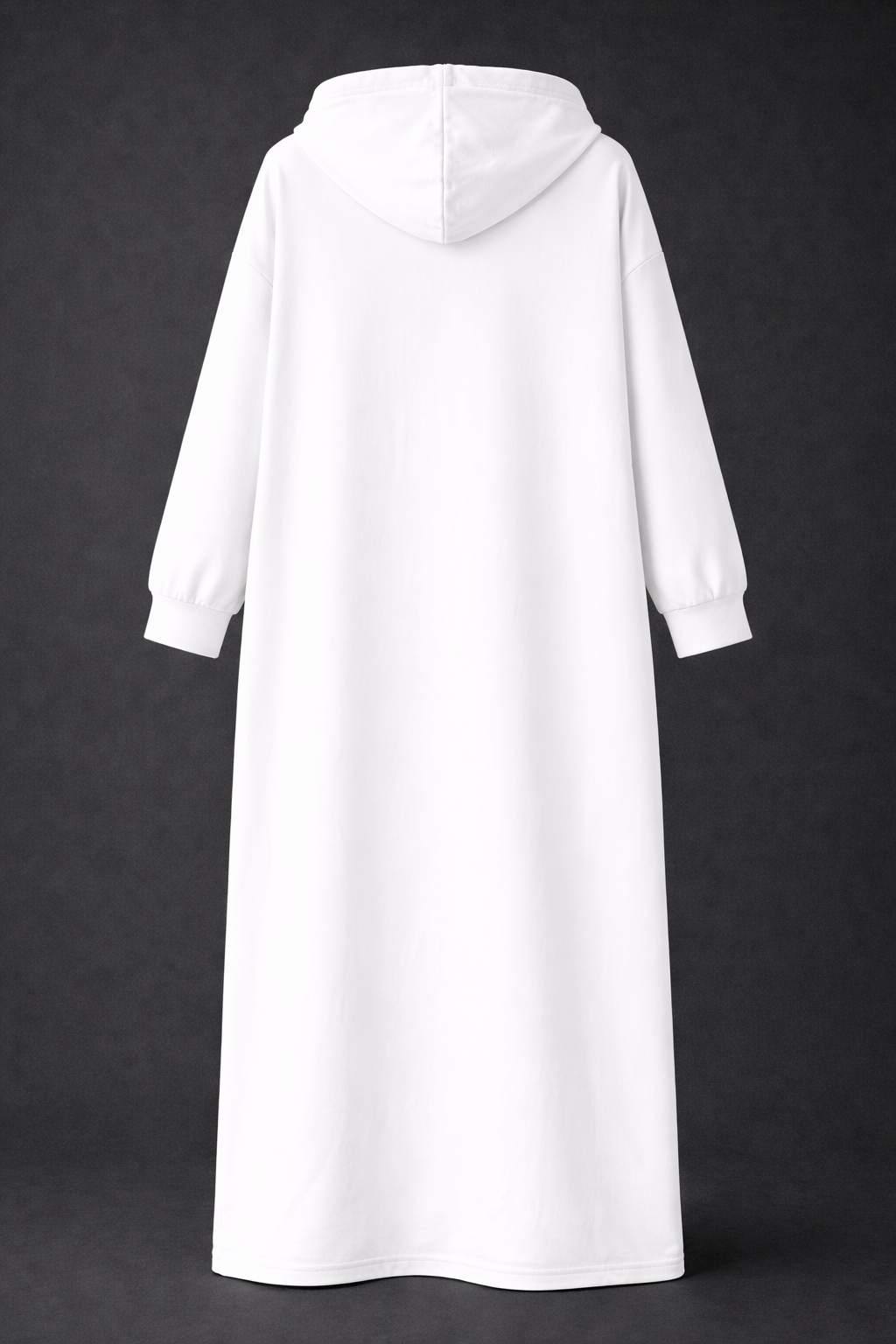 Nomad Hooded Abaya – White