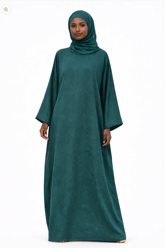 Noor Abaya — Lagoon (with hijab)